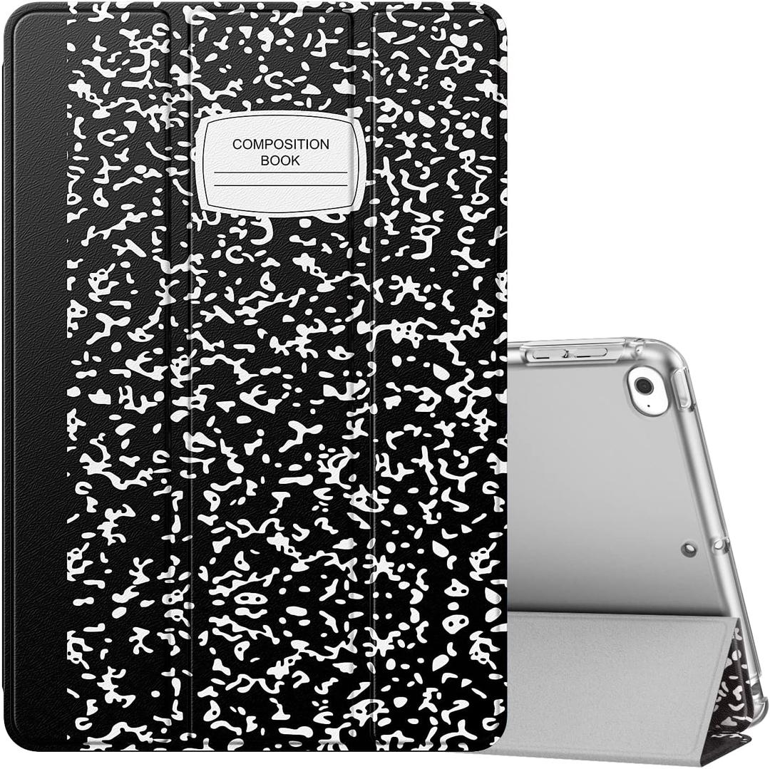 MoKo Smart Case for iPad mini 5 2019/Mini 4 2015 7.9 inch, Notebook Black