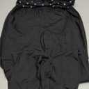 FOMOYUU Lounge Yoga Pants for Women Fold Over Low Waist Wide Leg Sweatpants Flare Leggings Bell Bottoms Y2K Foldover Pants (Medium, Black Dots)