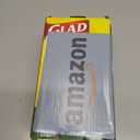 Glad Disposable Cutlery Set with Heavy Duty Plastic Forks, Knives, and Spoons, Reusable Dishwasher Safe Plastic Utensils for Parties and Everyday Use - Green, White, & Black, 120 Count