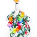 Summer Goose Outfit for 23'' Lawn Porch Goose Clothing Hawaiian Outfits for Luau Lawn Outdoor Decor (Hawaiian, Fresh Color)