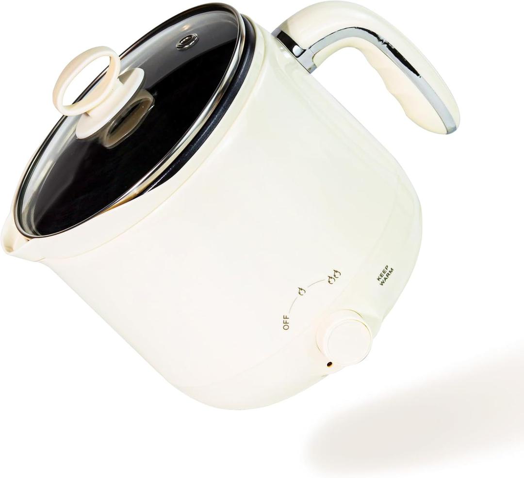 Aroparc Electric Wax Melting Pot, 60oz/1.8L Wax Melter for Candle Making with Spout for Soap Making Pouring Pitcher Non-Stick Easy to Clean & Keep Warm