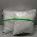 11x11 White Decorative Pillow's, 2 PCS
