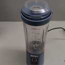 Ninja BC151NV Blast Portable Blender, Cordless, 18oz. Vessel, Personal Blender-for Shakes & Smoothies, BPA Free, Leakproof-Lid & Sip Spout, USB-C Rechargeable, Dishwasher Safe Parts, Denim Blue