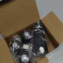 Coolfell Tub Shower Trim Kit, Matte Black Shower Knob 3 Piece and Bath Tub Spout, for Price/Pfister Verve and 3 Handle Tub Shower Faucet, Bathtub Spout for 1/2" Copper, 1/2" and 3/4" Male Thread