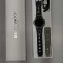 Smart Watch for Men Fitness Tracker: Bluetooth Waterproof Make Answer Call Digital Mens Watches Running Smartwatch for Android Phones iPhone Samsung Compatible Step Pedometer Sleep Heart Rate Monitor (Black)