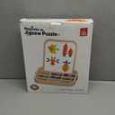 Wooden Magnetic Pattern Blocks Set with Cards, 288 PCS Montessori Tangram Puzzle Learning Toys for Toddlers 4-8, Educational STEM Gift for Kids Boys Girls 4 5 6 7 8