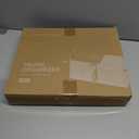 StorageWorks Trunk Organizer for SUV, Multi-Compartment Car Trunk Organizer, Car Organizer and storage with Aluminum Alloy Handle, Medium, Black and Orange, 1-Pack