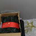 Mailbox Christmas Tree DIY Artificial Christmas Mail Box Swags Includes Metal Hexagonal Bracket 262.5 Ft Xmas Garland Xmas Star Topper for Home Outdoor Mail box Holiday Decor