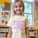 Habudda Toddler 100 Days of School Shirt Kids for Boys Girls 100th Day of School Costume T-Shirt Short Sleeve Tops Tee 2T-8Y
