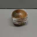 Colias Wing 3.5 Inch Simple Style Single Color Stylish Design Multipurpose Porcelain Side Dish Bowl Seasoning Dishes Soy Dipping Sauce Dishes-Set of 5-Brown