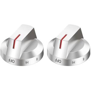 DG94-03500A/Z for Samsung Electric Stove Knob Replacement, DG94-03500V DG94-03500W Knobs Compatible with Samung Electric Range NE63T8111SS/AA NE63T8311SS/AA NE63T8751SS/AA, 2 Ct