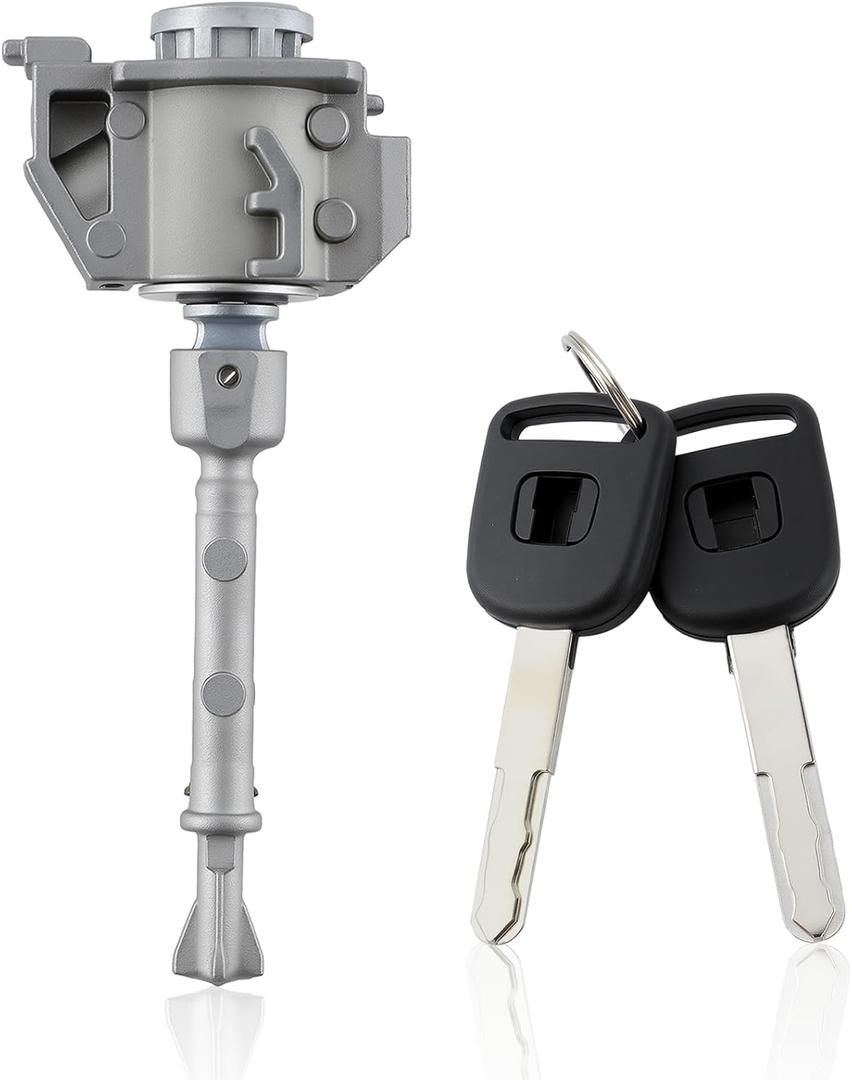 72185-TR0-A01 Left Driver Side Door Lock Cylinder with 2 Keys Set Compatible with Honda Civic 2012-2015 72185TR0A01