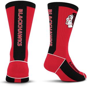For Bare Feet NHL Unisex Kids Nhl Mvp Crew Sock Youth (One Size, Team Color)