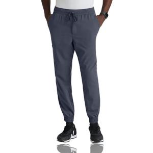 BARCO Grey's Anatomy Spandex Stretch Direct - Striker Scrub Jogger for Men, Elastic Waist Band Men's Scrub Pant, XS