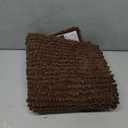 OLANLY Thick Bathroom Runner Rugs 44x24, Extra Soft Absorbent Chenille Bath Rugs, Rubber Backing, Machine Wash Dry, Long Bath Mats for Bathroom Floor, Tub and Shower, Home Decor Accessories, Brown