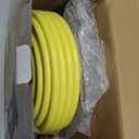 M MINGLE Sewer Jetter Kit for Pressure Washer 50 FT, Drain Cleaner Hose with Power Washer Gun, 1/4 Inch NPT Corner Rotating and Button Nose Sewer Jetting Nozzle, Orifice 4.0, 4.5 (Yellow)