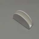 BESTOYARD Ceramic Napkin Holder - Vertical Tissue Paper Storage Tray for Kitchen, Dining Table, Coffee Shop, and Bathroom Decor