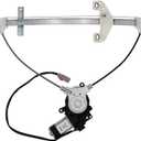 Dorman 741-744 Rear Driver Side Power Window Regulator and Motor Assembly Compatible with Select Honda Models