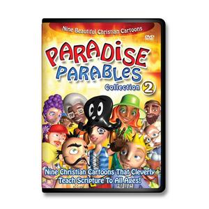 Paradise Parables-2 Scripture-Cartoon-DVDs for Kids, Cartoons for Kids-Comedy-Adventure Time-Bible Based Teaching-Cartoon Characters-Animals-Animation-Christian Music for Kids