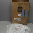 Little2Big Toilet Seat with Built-In Toddler Potty Training Seat, Slow Close, Easy to Install, Made in USA, ELONGATED, White