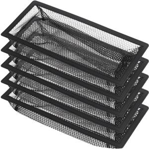 Floor Register Cover Trap,Floor Air Vent Cover Screen for Home Air Vent Filters 5-Pack Floor Vent Mesh Filters Net Trap (4 x 12 Inch)