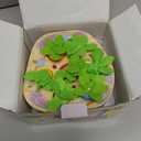 KMTJT Montessori Toys for 1 2 3 Year Old Toddlers, Rabbit Carrot Harvest Game Wooden Toys for 6-12 Months Baby Boys and Girls, Shape Sorting Matching 1st Birthday Easter Gifts for Babies 1-3 (Macron)