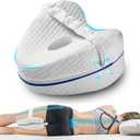 Vertdens Leg Pillow, Knee Pillow for Side Sleepers, Leg Pillows for Sleeping, Knee Cushion for Sleeping, Suitable for Relieving Leg, Back, Knee Pain