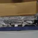 SKYLEO Led Desk Lamp - Desk Light for 31.5" Tall - 5 Color Modes X 11 Brightness Levels - Adjustable Swing Arm - Timmer & Memory Function - 12W Lamp for Desk - Black