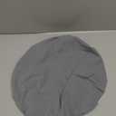 SZJIAHTM 4 Pcs PU Leather Dustproof Round Bar Stool Covers Waterproof Round Bar Stool Seat Covers Bar Chair Seat Covers for Home Restaurant Chair Furniture Protector (Grey)