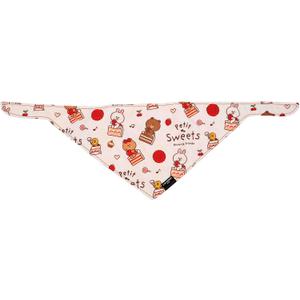 3 x ZippyPaws LINE Friends Dog Bandanas - Cute Summer Dog Stuff, Puppy & Dog Accessories, Dog Birthday Pink Bandana for Girl & Boy - Brown's Petit Sweets