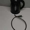 OVENTE Electric Kettle, 1.7L Fast Boiling Water Heater for Coffee or Tea, BPA Free with Water Level Gauge, Auto Shut-Off, Boil-Dry Protection, Indicator Light and Removable Filter, Black KP72B