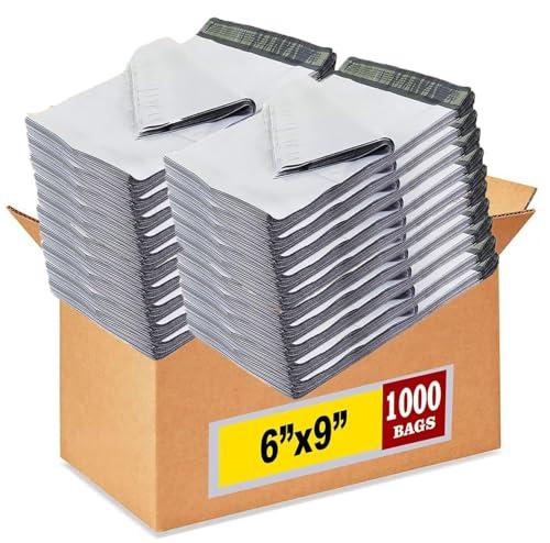 iMBAPrice  - 6X9 Premium Matte Finish White Poly Mailers Envelopes Bags (Unknown Count)