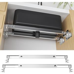 Kitchen Sink Installation Parts Kit,Undermount Sink Brackets,Undermount Sink Supports, Adjustable Stainless Steel Heavy Duty Support (28-39.4 Inches/71-100cm)