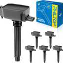PHILTOP UF807 Ignition Coil Pack Compatible with 2016-2021 Grand Cherokee Durango, 2017-2022 Pacifica, 2018-2020 Wrangler, 2021-2022 Grand Cherokee L 3.6L, 2020-2021 Gladiator Voyager, Set of 6
