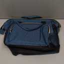 IDEATECH Large Insulated Lunch Bag for Men, Blue, Reusable Cooler Bag with Pockets, Leakproof and Insulation (12L)