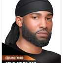 WavEnforcer 106 Snug Fit Do-Rag, Black