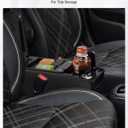 Autorder Car Armrest Box for Mitsubishi Mirage 2014-2024 Accessories Double-Layer Storage Space with Cup Holder&Phone Holder Center Console Storage Box