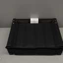 SPORT BEATS Stadium Seats with Back Support Bleacher Chairs with Back and Cushion Thick Padded Bleacher Seats Includes Shoulder Strap Black 1pc Regular - 17" W x 12" D x 16.5" H