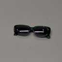 kimorn Rectangle Sunglasses for Women Men Trendy Retro Fashion Sun Glasses 90s Vintage UV 400 Protection Square Frame K1200 (Green Frame Gradient Grey Lens)