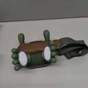 Neck Massager, Neck and Back Massager with Heat & 4D Kneading, Shiatsu Deep Tissue Wireless Massager for Shoulder Cervical Pain Relief, Portable Rechargeable for Home Office (Green)