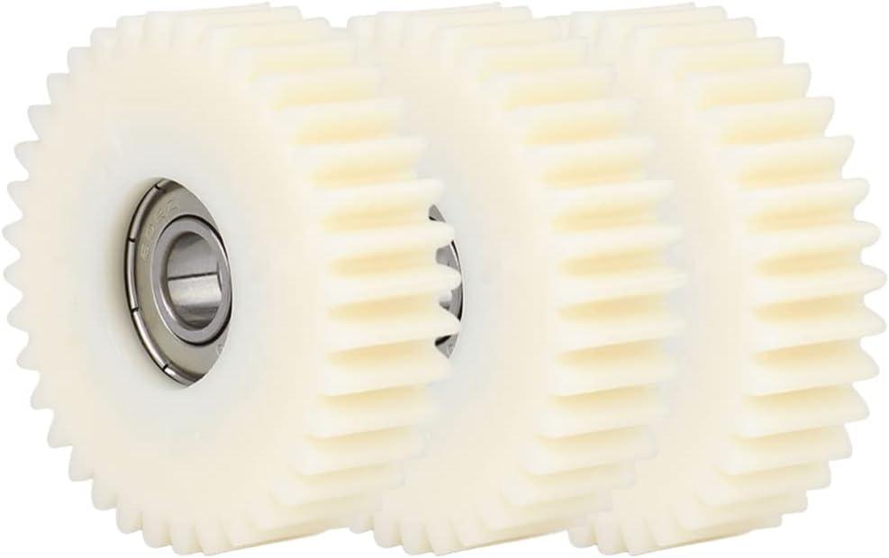 E Bike Motor Gear Electric Bicycle 36T Planetary Gears Wheel Hubs 47.5x13.5mm Bike Nylon Tooth Gear Compatible with Baf 500W Motor Gear E-Bike Accessories(3pcs Style A)