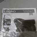 Lasko Pivoting High Velocity Portable Utility Fan - 12" - U12104 - Black