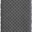 Naturehike Camping Mattress R-Value 5.8/3.5 Camp Bed Adults Camp Cot Folding Beds Sleeping Mat Pad Single Adults Foldable 0.88LB/500G Light Hiking[SGS Certified] (R3.5/Black/Rectangular/183*64*7CM)