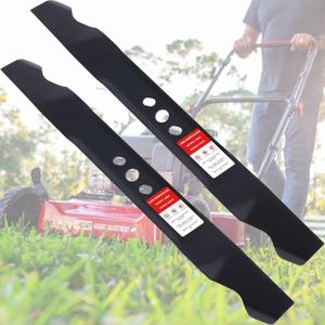 84005313 22 Inch Mower Blades, 2 Pack Compatible with Hyper Tough Mowers