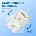 Vacplus Moisture Absorbers, Hanging Closet Dehumidifier Bags, Humidity Packs, Desiccant, Closet Dehumidifiers with Fragrance Free, 10 Pack, 9.8 OZ