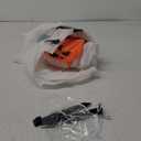 Bencailor 4.8 Ft Halloween Ghost Inflatable Outdoor Decorations Bow up Ghost with Pumpkin Built in LED Lights for Halloween Yard Lawn Garden Home Decor