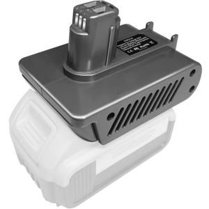 for Dyson DC31 Type A Battery Adapter, for Dewalt 20V Lithium Battery to for DC31 DC34 DC44 DC45 Animal 917083-01 Handheld Vacuum Cleaner (NOT FIT Type B DC31 DC34 DC35 DC44 MK2) (DC31-A adapter for Dewalt)
