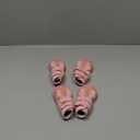 QUMY Dog Shoes for Large Dogs, Medium Dog Boots & Paw Protectors for Winter Snowy Day, Summer Hot Pavement, Waterproof in Rainy Weather, Outdoor Walking, Indoor Hardfloors Anti Slip Sole Pink 1