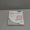 Dimora Silicone Super Absorbent Wound Dressings - Gentle Adhesive Bandages with Ultrasorb Polymer, Heavy Exudate Wound Care Pads 6" X 6" 10 Packs