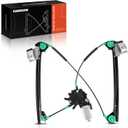 A-Premium Power Window Regulator with Motor Replacement for Chevrolet Corvette 1997-2004 Front Left Driver Side Replaces #10344131